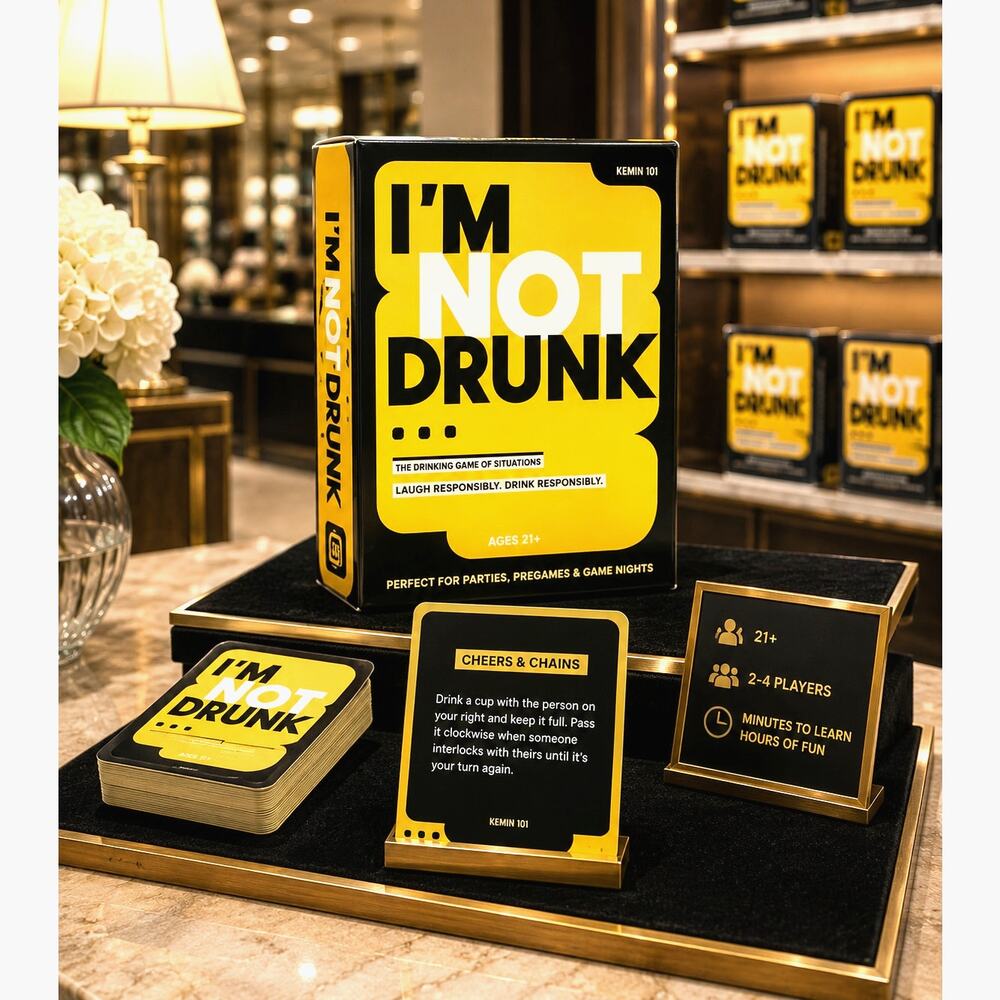 I'm Not Drunk Drinking Card Game